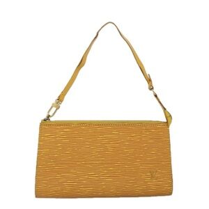 Louis Vuitton Epi Pochette Yellow